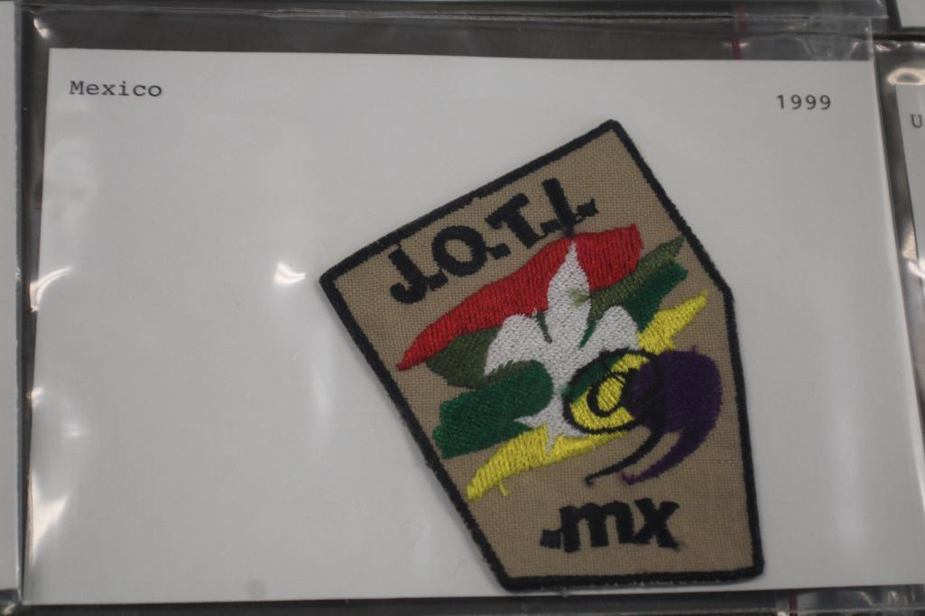 17 Domestic and International JOTI/Internet Scouting Patches