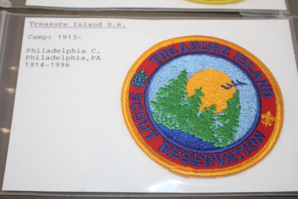 8 "Treasure" Camp Patches