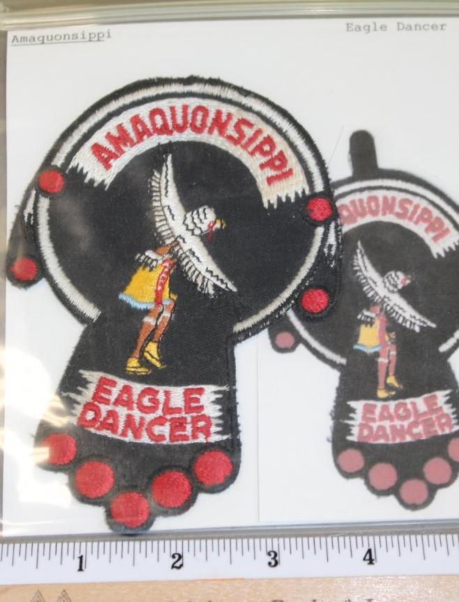 Seven Large Amaquonsippi Dance an Event Patches