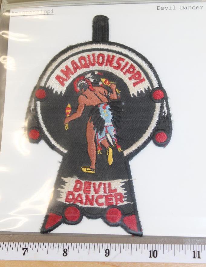 Seven Large Amaquonsippi Dance an Event Patches