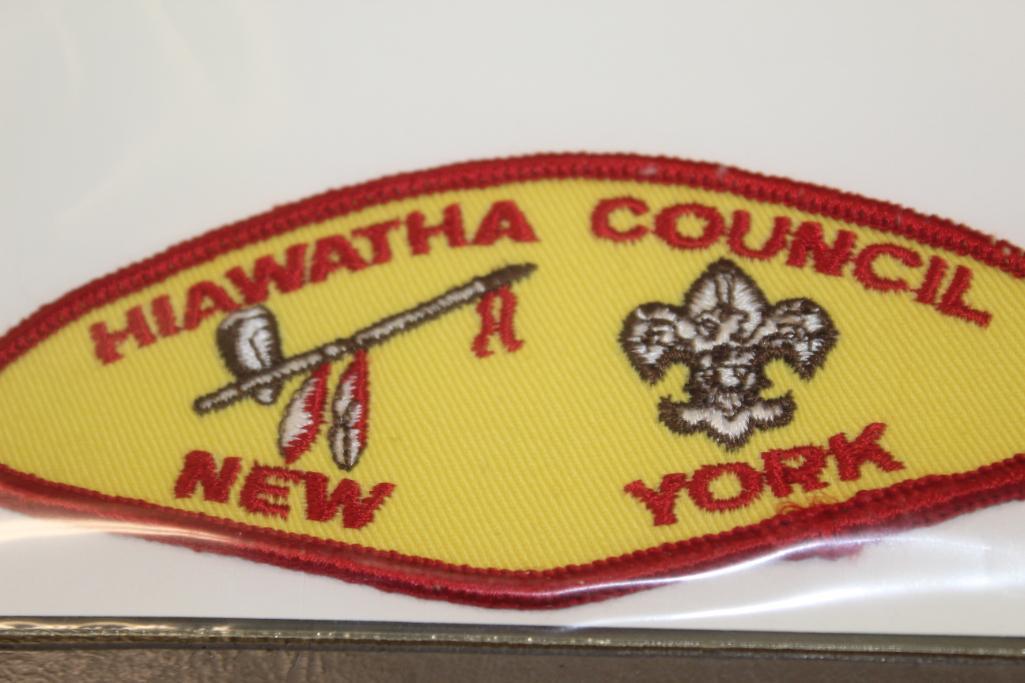 The Hiawatha Councils BSA Patches