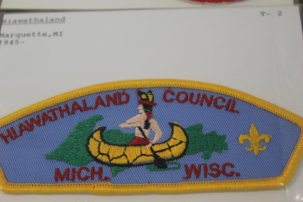 The Hiawatha Councils BSA Patches