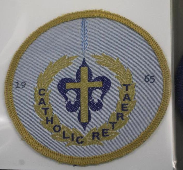 11 BSA Catholic Retreat Patches from 1959-1965