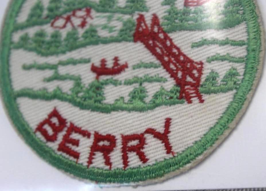 Early Camp Berry BSA Twill Patch