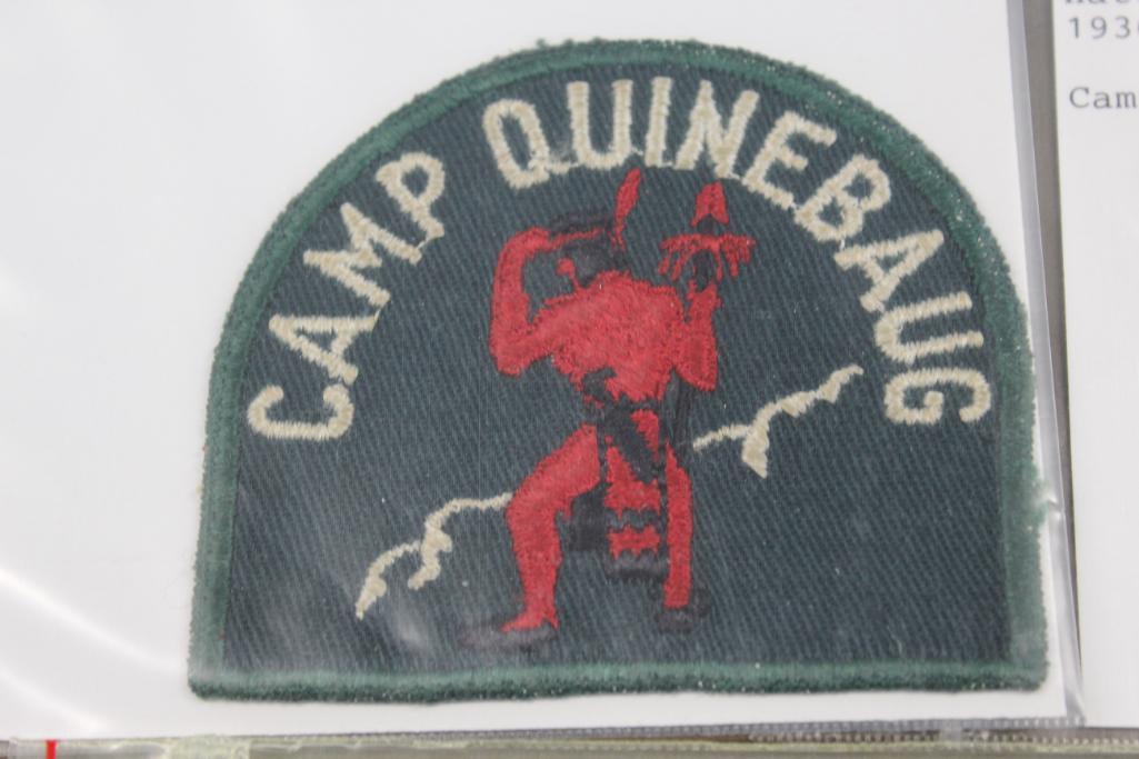 Five Early BSA Camp Patches