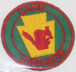 8 Early BSA Camp Patches including 3 Yatasi Camp and More