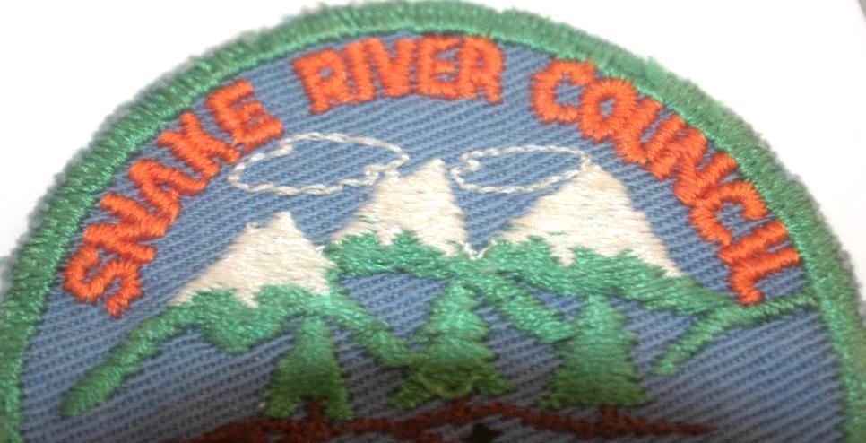 Six Soft Embroidered Twill BSA Camp Patches