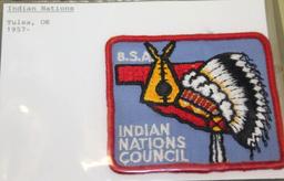 9 "Indian" Named BSA Council Patches