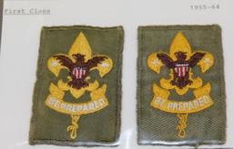 BSA First Class, Second Class, and Tenderfoot Patches