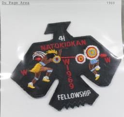 Large 1969 Natokiokan and 5 Amaquonsippi Trade-O-Ree Event Patches