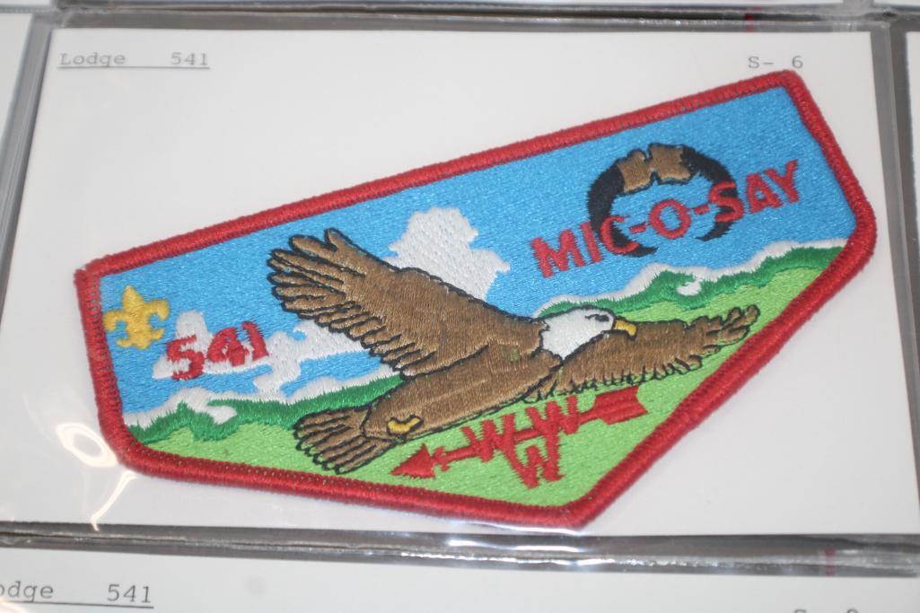 16 Western Colorado Council/Mic-O-Say 541 Patches