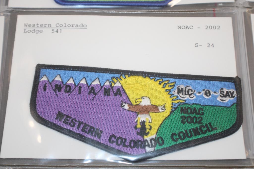 16 Western Colorado Council/Mic-O-Say 541 Patches