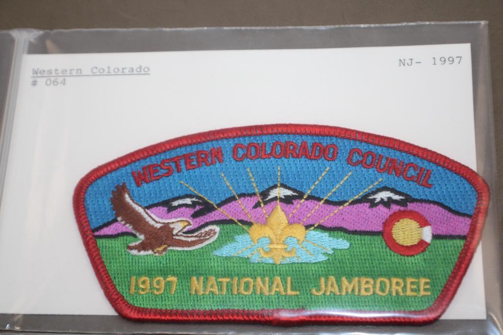 16 Western Colorado Council/Mic-O-Say 541 Patches