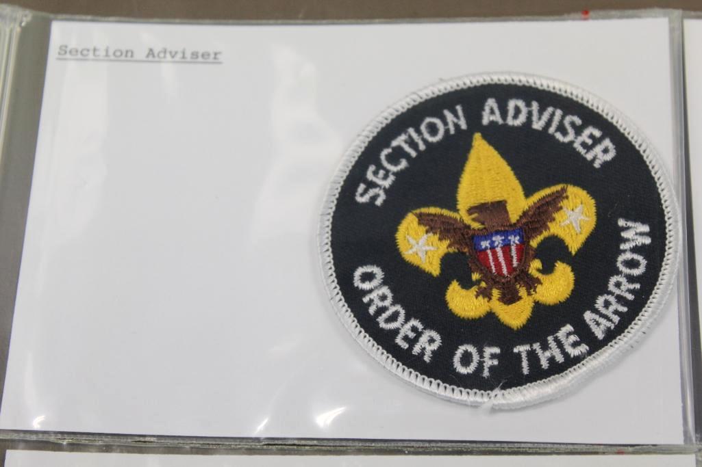 5 Order of the Arrow Advisor Patches