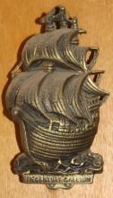 Brass 16th Century Galleon Door Knocker