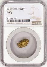 3.62 Gram Yukon Gold Nugget NGC Graded