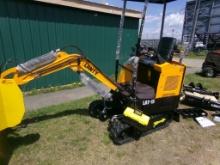 New Mini Excavator, Lanty LAT15, Yellow, Ser. 240326  (4676)