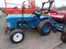 Ford 1210 4wd Compact w/ New Holland 930B Finish Mower (5604)