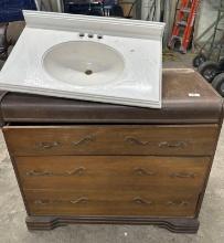 Chest of Drawers and sink top