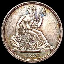 1867 Seated Liberty Half Dime UNCIRCULATED