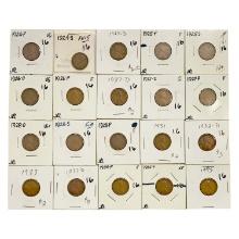 1880-1945 Varied US Coinage [24 Coins]