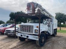 1997 GMC BUCKET TRUCK, 454 ENGINE (VIN # 1GDL7H1P2VJ515081) (SHOWING APPX 132,129 MILES, UP TO THE B