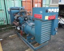 CONSOLIDATED POWER 100KW Skid Mounted GenSet   V8 Gas Eng.