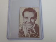 1938 EXHIBIT MOVIE STARS HAND CUT VINTAGE CARD JOHNNY DOWNS