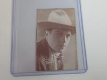 1938 EXHIBIT MOVIE STARS HAND CUT VINTAGE CARD TOM TYLER