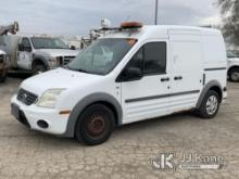 2012 Ford Transit Connect Cargo Van Runs & Moves) (Rust Damage