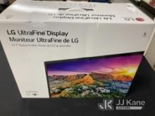 (Jurupa Valley, CA) LG Ultrafine Display (New) NOTE: This unit is being sold AS IS/WHERE IS via Time