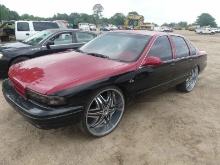 1996 Chevy Caprice, s/n 1G1BL52PXTR134532: 4-door, Gas Eng., Auto, Unknown