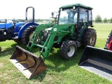 Montana 4940 MFWD Tractor, s/n 2173C4AE0055: Encl. Cab, Loader, 1122 hrs