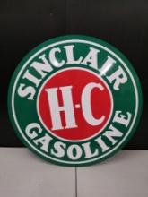 Single-Sided Aluminum Sinclair Gasoline Advertising Sign