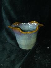 Contemporary Glazed Pottery Planter
