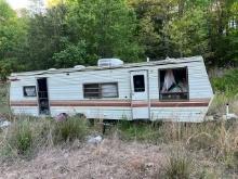 Shasta Rv camper and contents salvage no title bill of sale